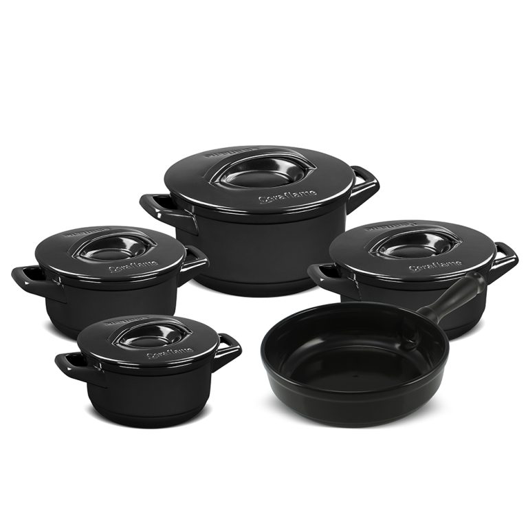 CONJUNTO DUO+ SMART 5 PCS - PRETO