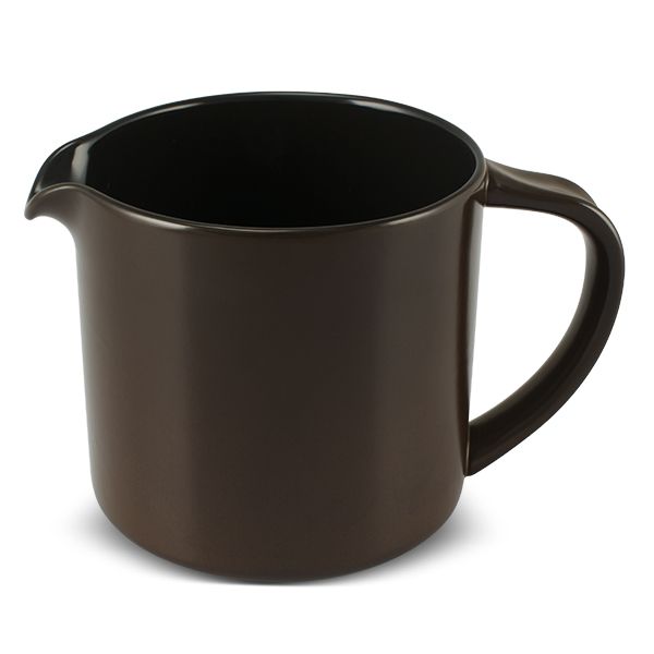 Fervedor Ceraflame 1 Litro - Chocolate Feitos em cerâmica refratária com tecnologia inovadora aos detalhes do acabamento feito a mão. Com design sofisticado e cores modernas