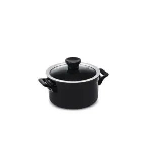 Caçarola Ceraflame Clear 16cm 1500ML Preto (Indução)