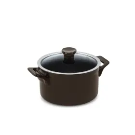 Caçarola Ceraflame Clear 20cm 3000ML Chocolate (Indução)