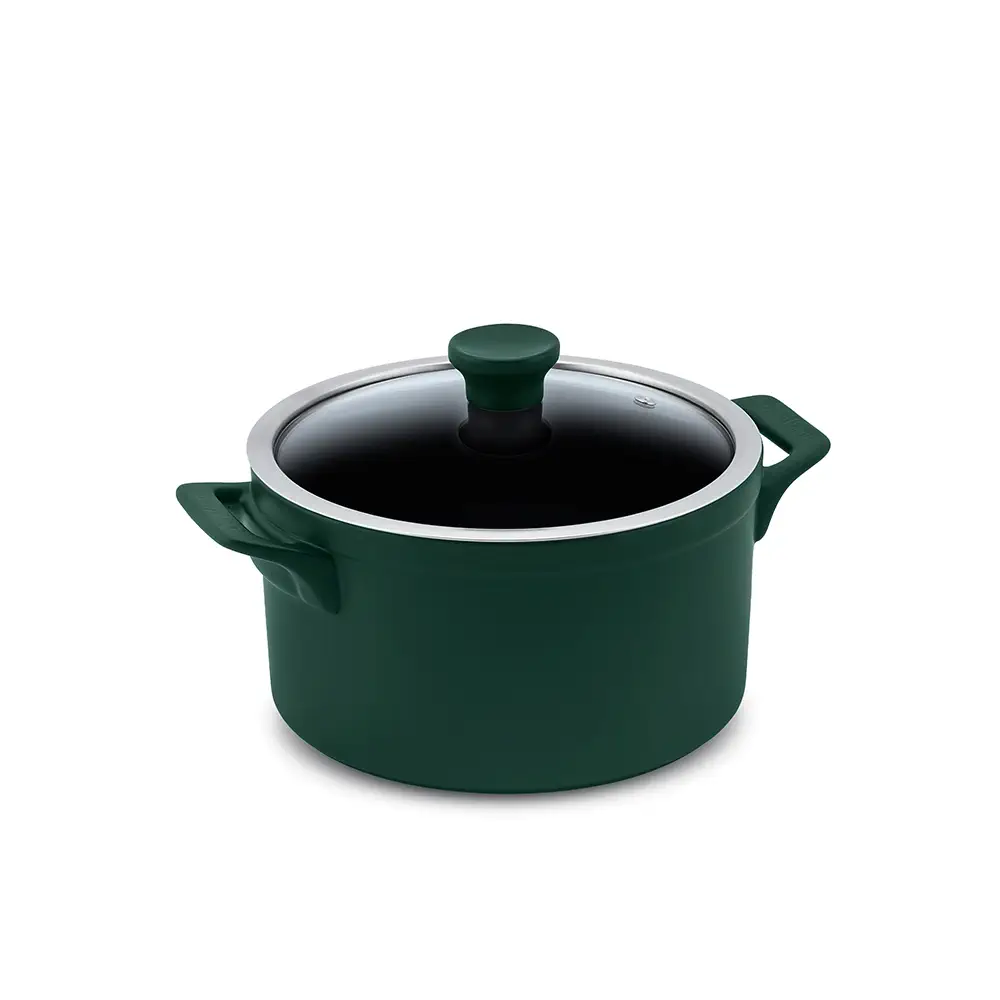 C18533343-CACAROLA-CLEAR-22CM-4000ML-MATTE Caçarola Ceraflame Clear 22cm 4000ML Matte (Indução) - Imagem 1