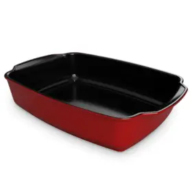 Assadeira Gusto Ceraflame Retangular  31x24x7,5cm 3500ml - Pomodoro