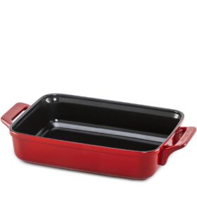 Assadeira Clear Ceraflame Retangular 25x22cm com Alça 2000ml - Pomodoro - Imagem 5