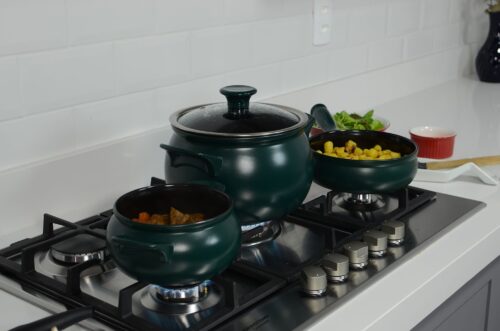 Jogo De Panelas De Cerâmica Ceraflame New Premiere (Joy) 5 peças - Matte - Imagem 6