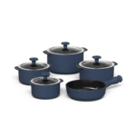 Jogo de Panelas Ceraflame Slim 5 Peças - Indigo