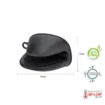 Par de luvas Silicone Pega Panela Preta - Weck - Imagem 2