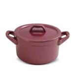 Jogo De Panelas De Cerâmica Ceraflame Martelado+ 5 Pcs Rose Gold - Imagem 2