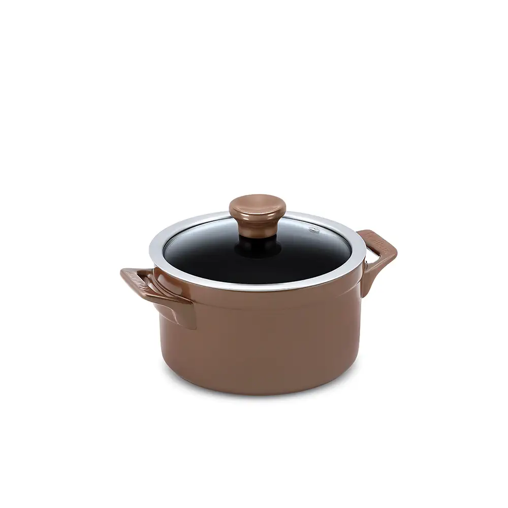 C183379423-CACAROLA-CLEAR-18CM-2000ML-COBRE Caçarola Ceraflame Clear 18cm 2000ML Cobre (Indução) - Imagem 1