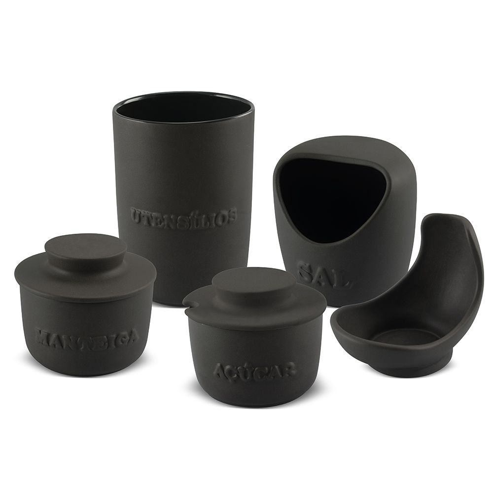 J4653 Conjunto Ceraflame Gourmet - Grafite - Imagem 1