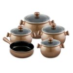 CONJUNTO PREMIERE 5 PCS COBRE