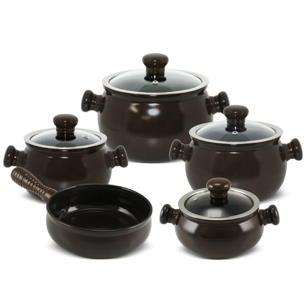 CONJUNTO PREMIERE JOY 5 PCS - CHOCOLATE