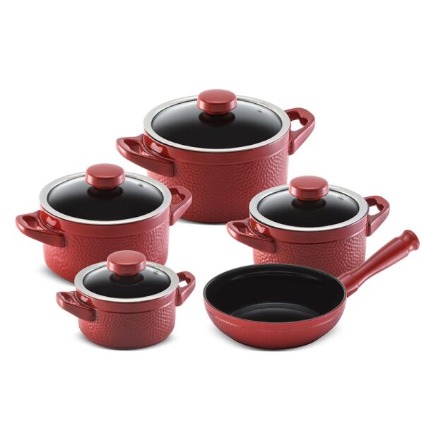 CONJUNTO MARTELADO 5 PCS POMODORO