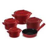 Jogo De Panelas De Cerâmica Ceraflame Clear+ 5 Pcs - Pomodoro