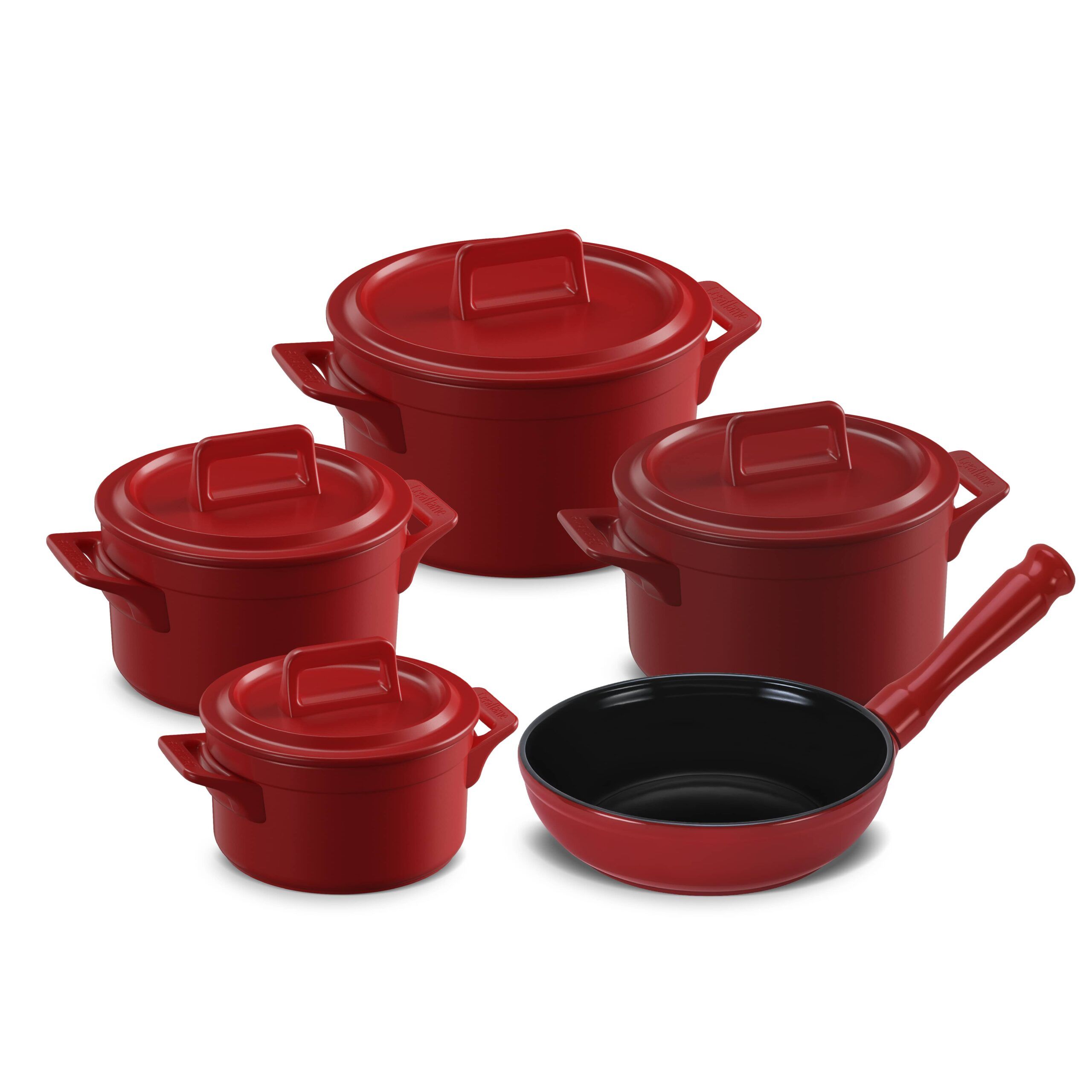 Jogo De Panelas De Cerâmica Ceraflame Clear+ 5 Pcs (indução) -Pomodoro