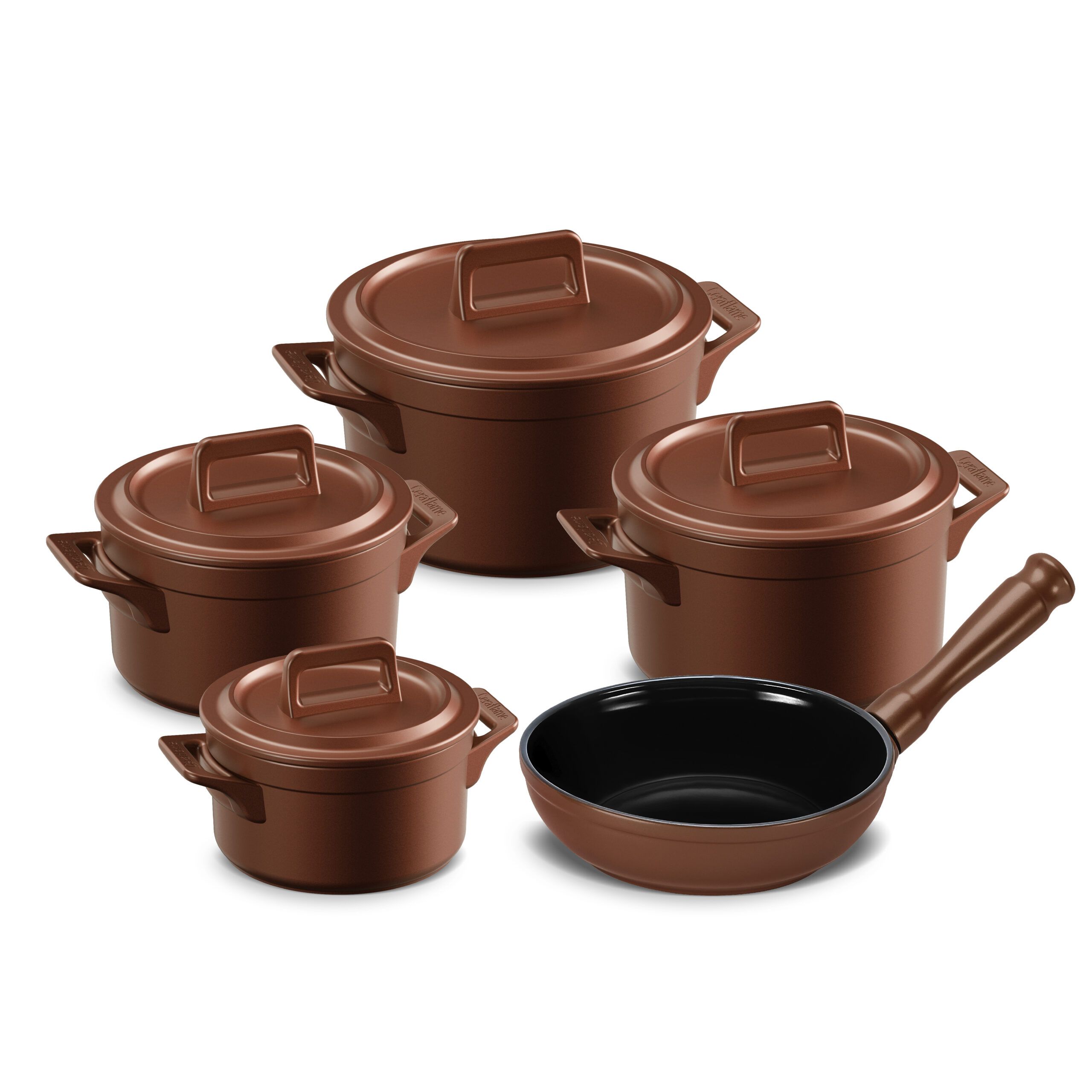 - CONJUNTO CLEAR+ 5 PCS (INDUCAO) - COBRE.