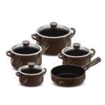 CONJUNTO TWIST 5 PCS - CHOCOLATE