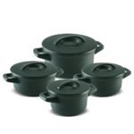 Jogo De Panelas De Cerâmica Ceraflame Duo+ 4 Peças - Matte