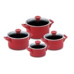 CONJUNTO CLEAR 4 PCS - POMODORO