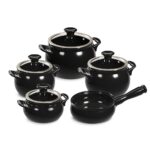 Jogo De Panelas De Cerâmica Ceraflame New Premiere (Joy) 5 peças - Preto - Imagem 5