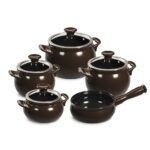 Jogo De Panelas De Cerâmica Ceraflame New Premiere (Joy) 5 peças - Chocolate - Imagem 5