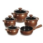 Jogo De Panelas De Cerâmica Ceraflame New Premiere (Joy) 5 peças - Cobre - Imagem 5