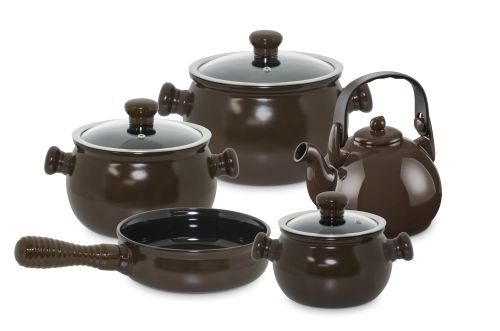 Com Os conjuntos de Panelas Premiere Ceraflame