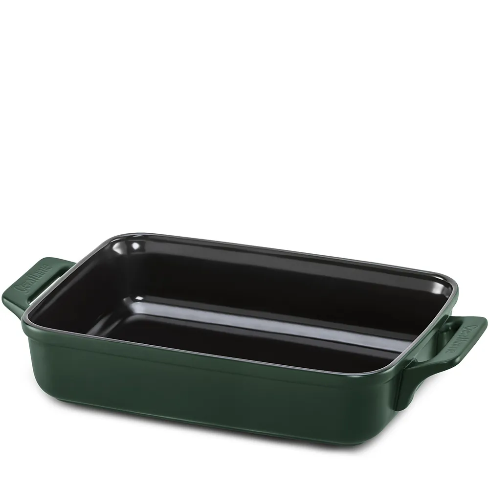 Assadeira De Cerâmica Ceraflame Retangular 34x25x7