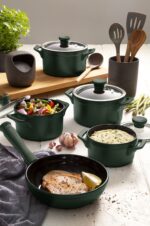 Jogo De Panelas De Cerâmica Ceraflame Clear 5 Pcs Matte - Imagem 8