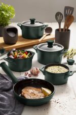 Jogo De Panelas De Cerâmica Ceraflame Clear 4 Peças - Matte - Imagem 6